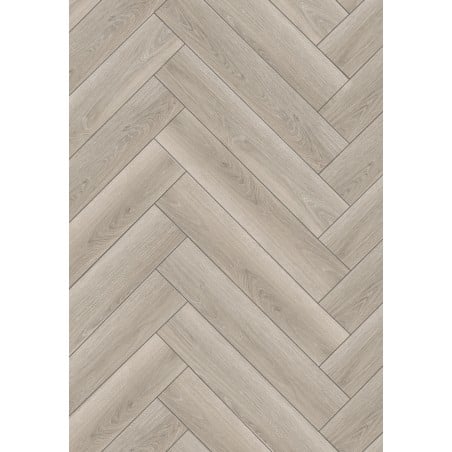 Mexen Wilson Muster von Vinylpaneelen im Fischgrätmuster SPC 6,5 mm, IXPE Unterlage 1,5 mm, 4 V-Fuge, Eiche - F1175-S