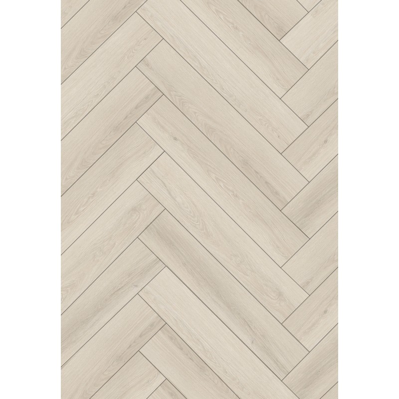 Mexen Pembroke Pines Muster von Vinylpaneelen Fischgrät SPC 6,5 mm, Unterlage 1,5 mm, 4 V-Fuge, Eiche - F1179-S