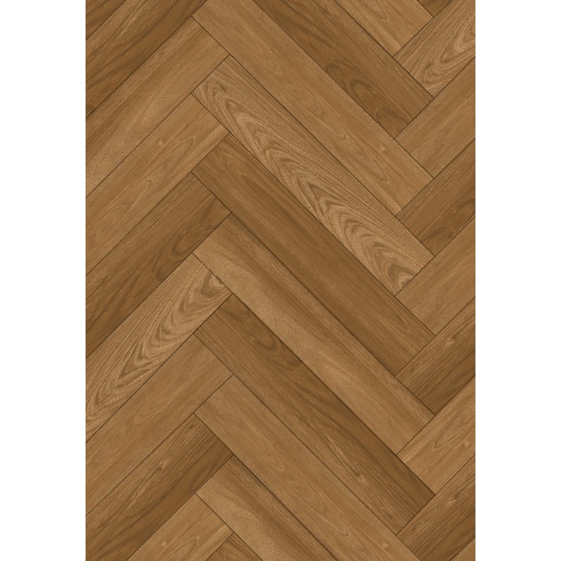 Mexen Overland Park Probe von Vinylpaneelen Chevron SPC 6,5 mm 1,5 mm Unterlage, 4 V-Fugen, Jatoba - F1187-S