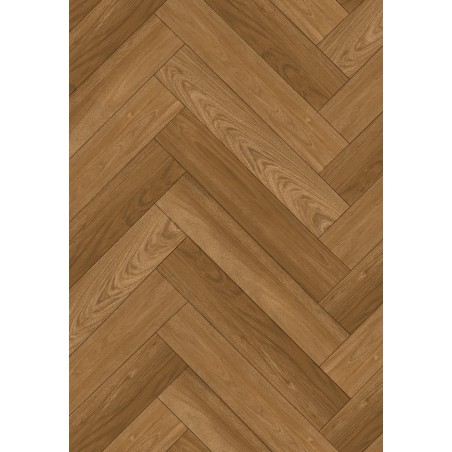 Mexen Overland Park Probe von Vinylpaneelen Chevron SPC 6,5 mm 1,5 mm Unterlage, 4 V-Fugen, Jatoba - F1187-S
