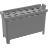 Mexen Siphon mit Filter für linearen Ablauf Slim, grau - 1010097