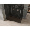 Mexen Omega Schiebeduschkabine 160 x 90 cm, Graphit, Chrom - 825-160-090-01-40