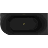 Mexen Gia freistehende Eckwanne geriffelt rechts 170 x 80 cm, schwarz matt, Ablauf gold - 52701708071P-50
