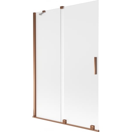 Mexen Velar Duschwanne 2-flügelig verschiebbar 120 x 150 cm, matt, Roségold - 896-120-000-31-60