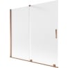 Mexen Velar Duschabtrennung 2-teilig verschiebbar 170 x 150 cm, matt, Roségold - 896-170-000-31-60