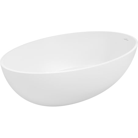 Mexen Prato freistehende Wanne aus Konglomerat 170 x 100 cm, weiß matt - 57251701000