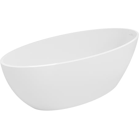 Mexen Prato freistehende Badewanne aus Konglomerat 170 x 70 cm, weiß matt - 57251707000