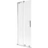 Mexen Velar L Zweiteiliger verschiebbarer Duschwand 70 x 150 cm, matt, Chrom - 896-070-003-31-01
