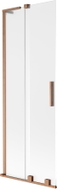 Mexen Velar L Badewannenwand 2-teilig, verschiebbar 70 x 150 cm, matt, gebürstetes Kupfer - 896-070-003-31-65