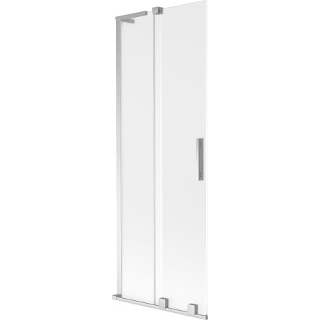 Mexen Velar L Badewannenabtrennung 2-flügelig verschiebbar 75 x 150 cm, matt, Chrom - 896-075-003-31-01
