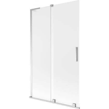 Mexen Velar L Badewannenfaltwand 2-teilig verschiebbar 110 x 150 cm, matt, Chrom - 896-110-003-31-01