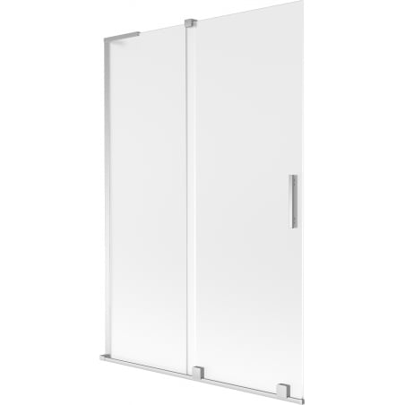 Mexen Velar L 2-flügelige Duschwand, verschiebbar 120 x 150 cm, Frost, Chrom - 896-120-003-31-01
