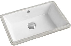 Mexen Venus Unterbauwaschbecken 54 x 35 cm, weiß - 25415400