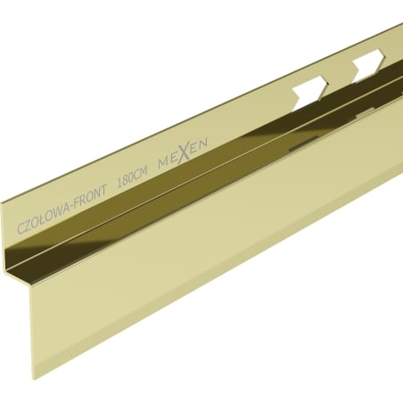 Mexen Line-B vordere Duschrinne 180 cm, gold - 185003180U
