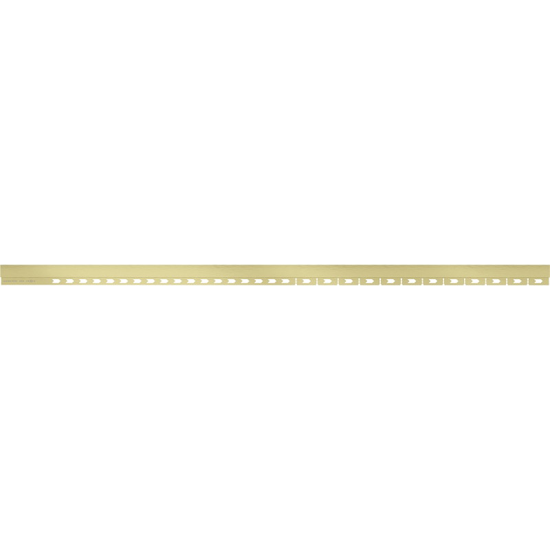 Mexen Line-B Front-Duschleiste 130 cm, gebürstetes Gold - 185503130U