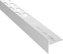 Mexen Line-B Boden-Abschlussleiste 180 cm links, Inox - 181001180L
