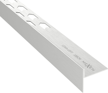 Mexen Line-B Bodenabschlussschiene 180 cm links, Inox - 181001180L