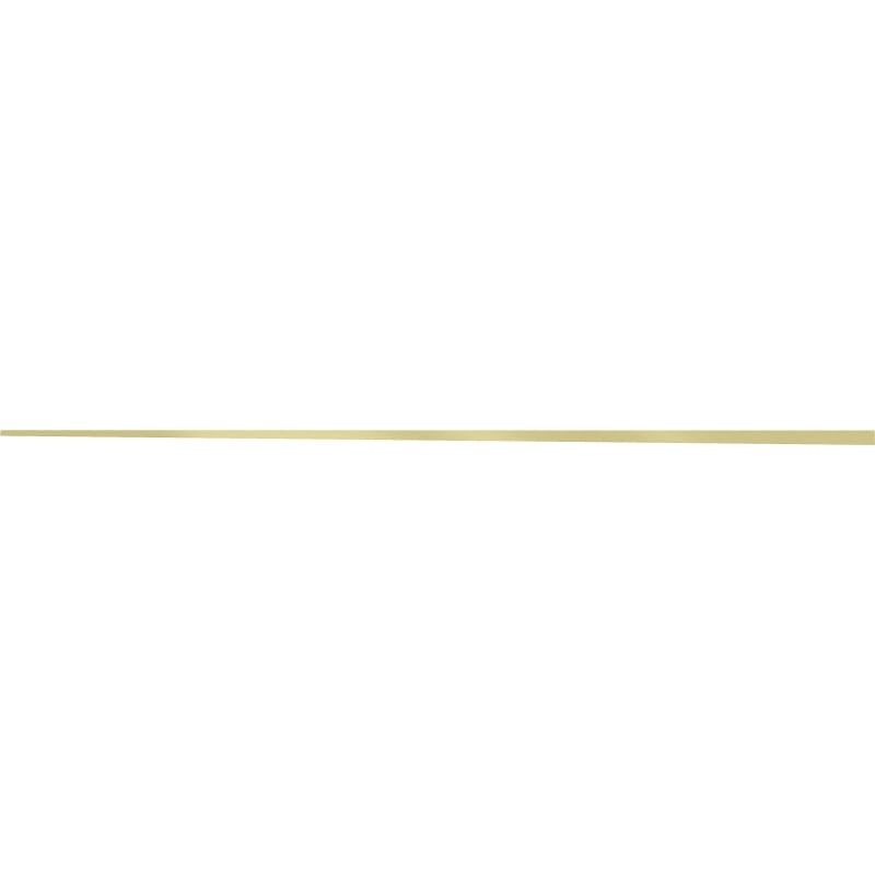 Mexen Line-B bodenablaufleiste 180 cm links, gold gebürstet - 185501180L