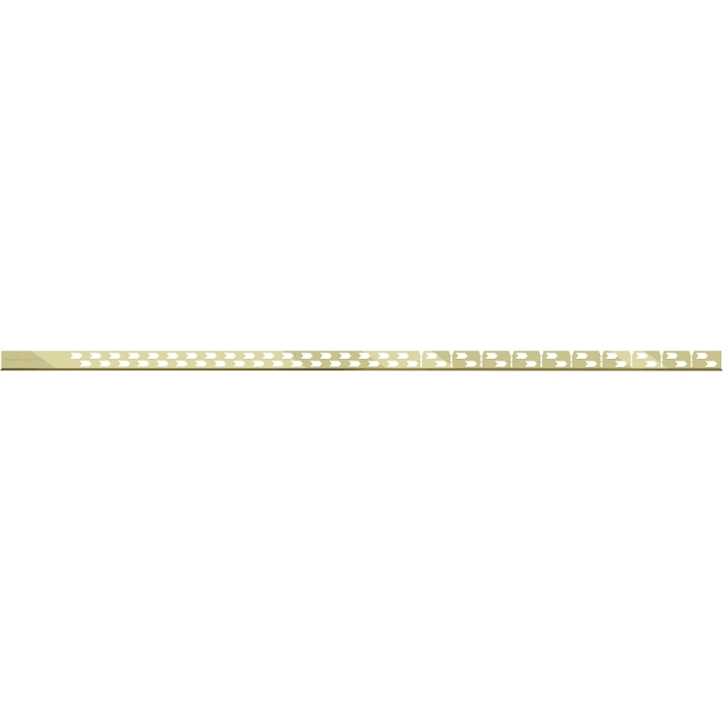 Mexen Line-B Bodenabschlussschiene 120 cm rechts, gold - 185001120R