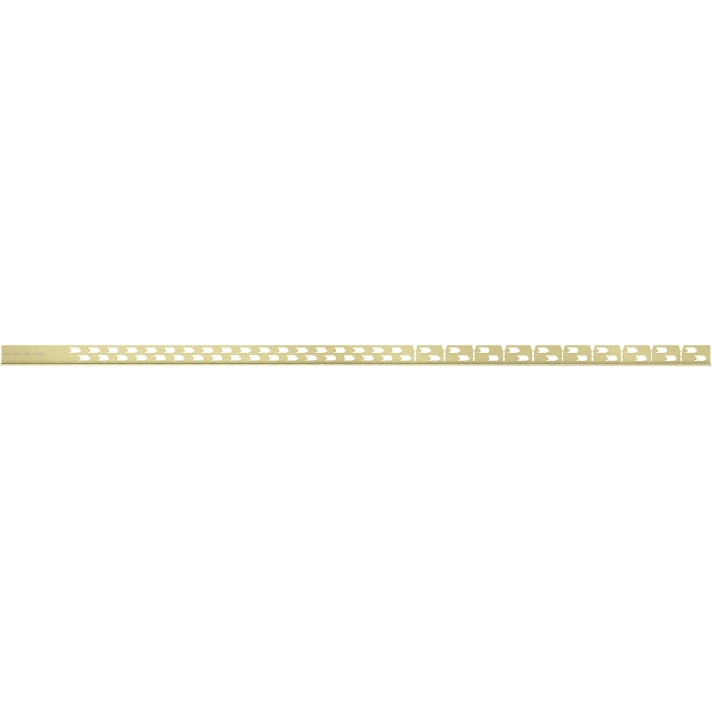 Mexen Line-B Bodenablaufleiste 120 cm rechts, gebürstet gold - 185501120R