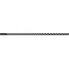 Mexen Line-B Bodenabfallleiste 120 cm rechts, schwarz - 187001120R