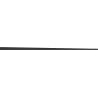 Mexen Line-B Bodenabfallleiste 120 cm rechts, schwarz - 187001120R
