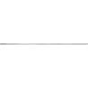 Mexen Line-B Fußleistenabdeckung 180 cm rechts, Inox - 181001180R