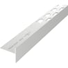 Mexen Line-B Fußleistenabdeckung 180 cm rechts, Inox - 181001180R