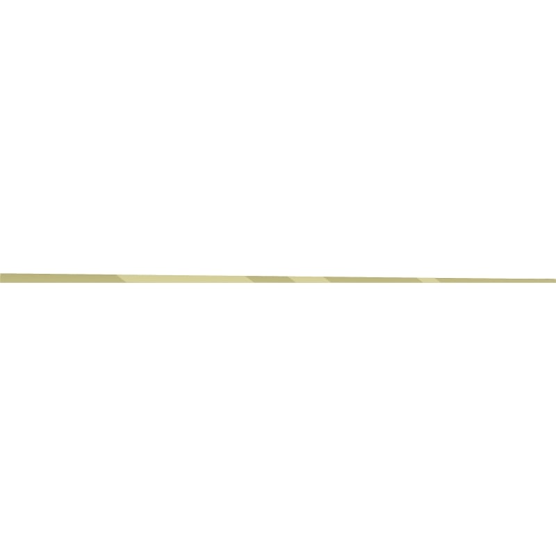 Mexen Line-B Bodenrandprofil 180 cm rechts, gold - 185001180R