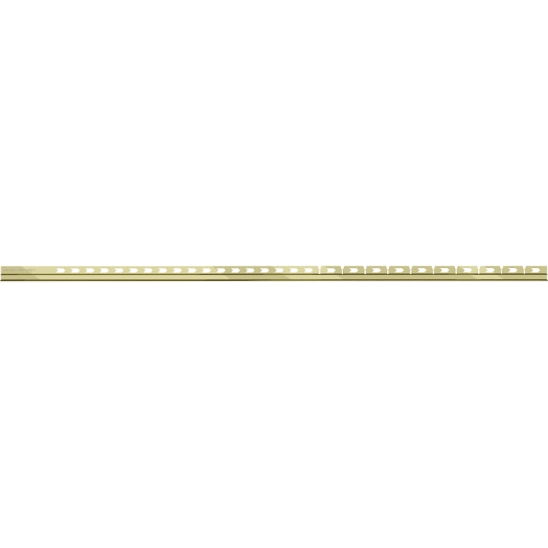 Mexen Line-B Gefälleprofil für Glas 120 cm rechts, Gold - 185004120R