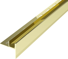 Mexen Line-B Gefälleprofil für Glas 120 cm rechts, Gold - 185004120R