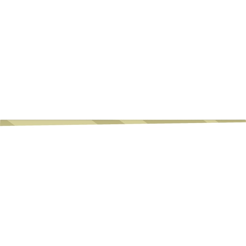 Mexen Line-B Gefälleprofil für Glas 120 cm rechts, Gold - 185004120R