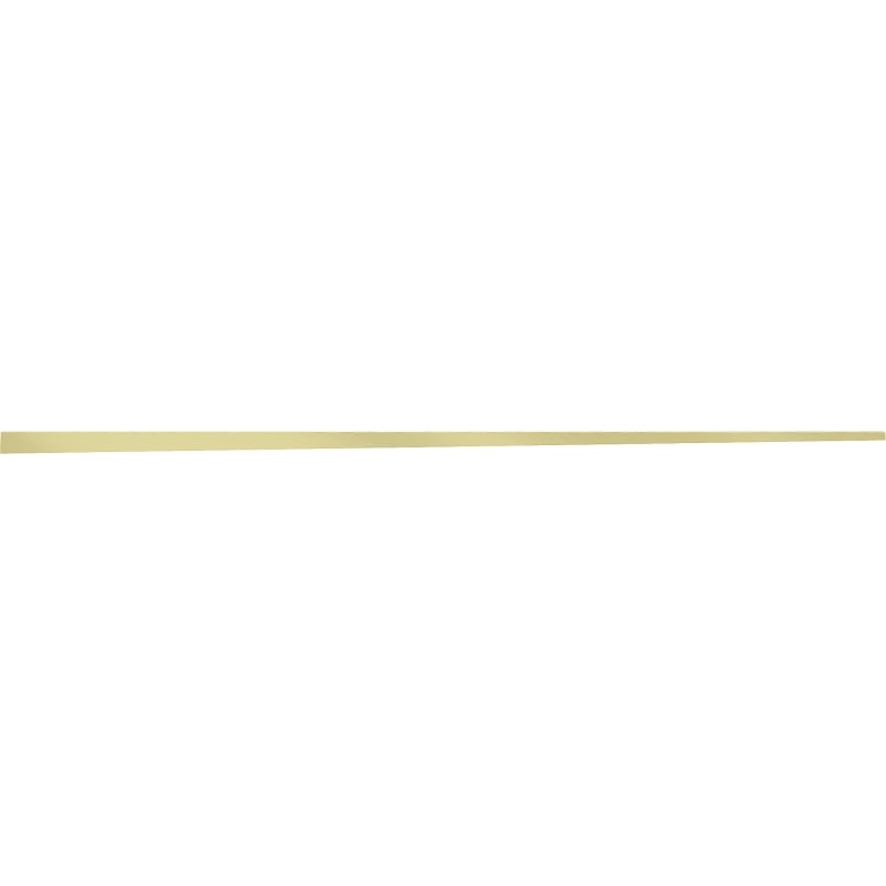 Mexen Line-B Gefälleleiste für Glas 120 cm rechts, gebürstetes Gold - 185504120R
