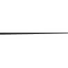 Mexen Line-B Gefälleleiste für Glas 120 cm rechts, schwarz - 187004120R