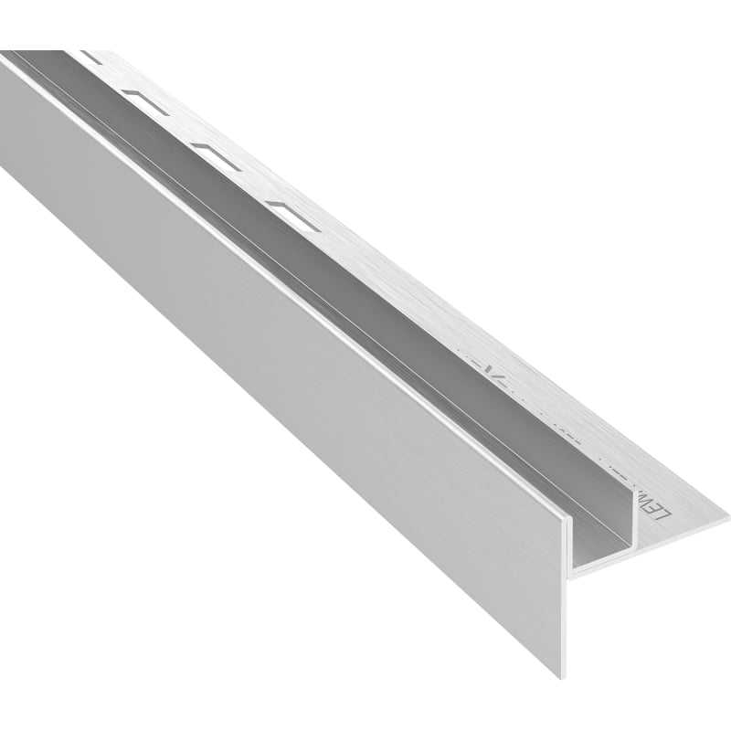 Mexen Line-B Gefälleleiste für Glas 180 cm links, Edelstahl - 181004180L