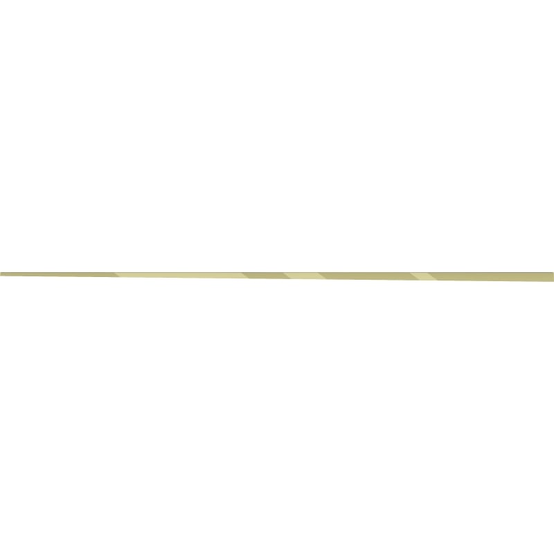 Mexen Line-B Abflussleiste für Glas 180 cm links, gold - 185004180L
