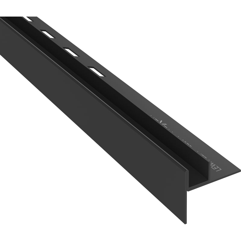 Mexen Line-B Gefälleleiste für Glas 180 cm links, schwarz - 187004180L