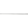 Mexen Line-B Wandablaufleiste 120 cm links, Inox - 181002120L