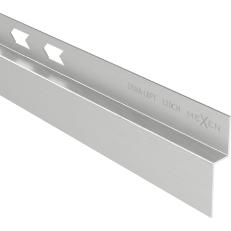 Mexen Line-B Wandablaufleiste 120 cm links, Inox - 181002120L