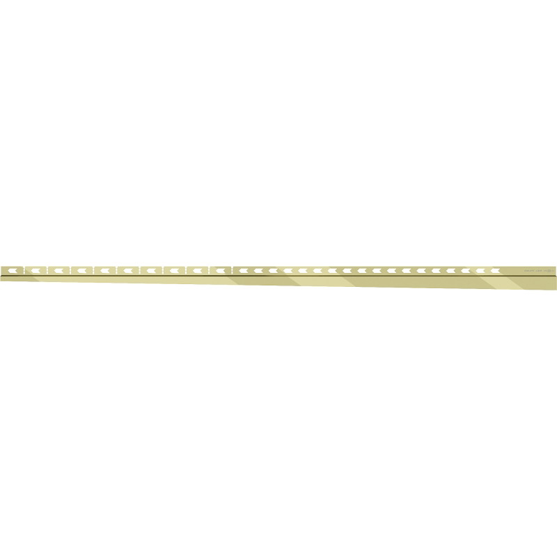 Mexen Line-B Wandleistenabdeckung 120 cm links, gold - 185002120L