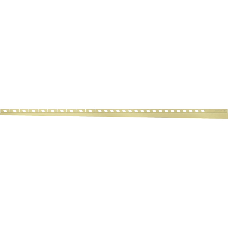 Mexen Line-B Wandleiste 120 cm links, gebürstetes Gold - 185502120L