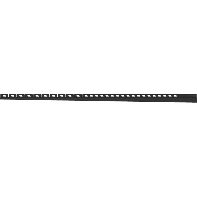 Mexen Line-B Eckabschlussleiste 120 cm links, schwarz - 187002120L