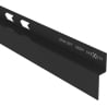 Mexen Line-B Eckabschlussleiste 120 cm links, schwarz - 187002120L