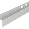 Mexen Line-B Wandabschlussleiste 120 cm rechts, Inox - 181002120R