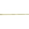 Mexen Line-B Wandabschirmleiste 120 cm rechts, gold - 185002120R