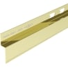 Mexen Line-B Wandabschirmleiste 120 cm rechts, gold - 185002120R