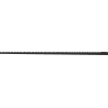 Mexen Line-B Wandaufkantung 180 cm links, schwarz - 187002180L