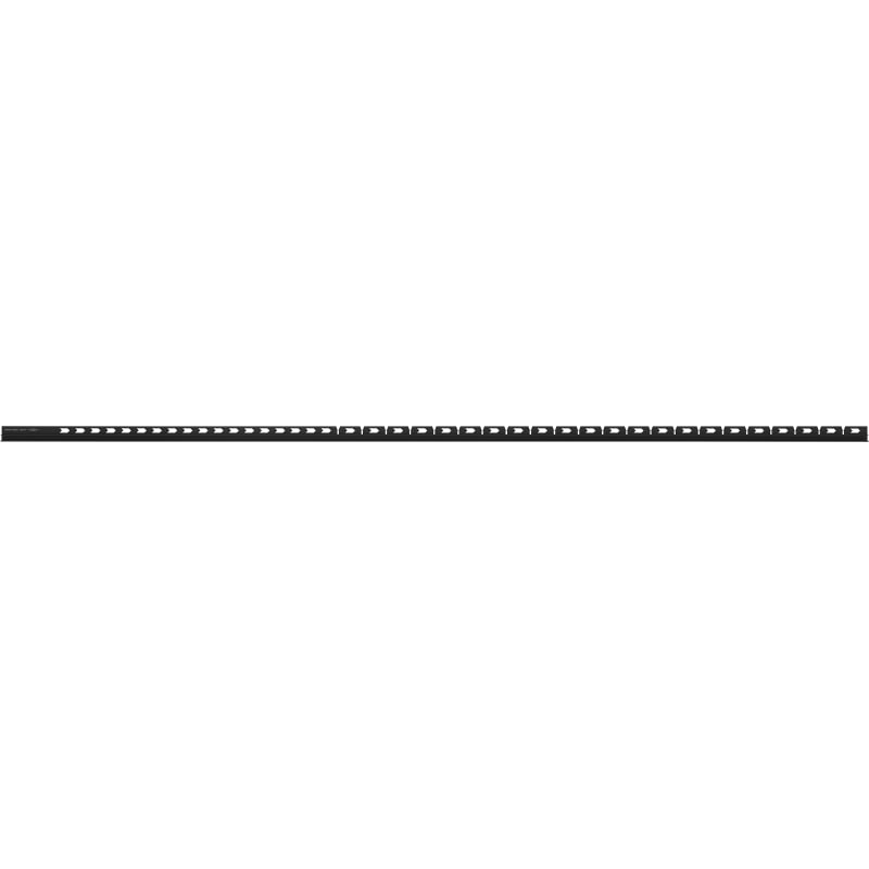 Mexen Line-B Neigungsleiste für Glas 180 cm rechts, schwarz - 187004180R