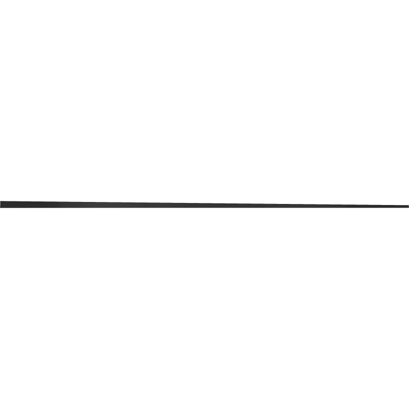 Mexen Line-B Neigungsleiste für Glas 180 cm rechts, schwarz - 187004180R