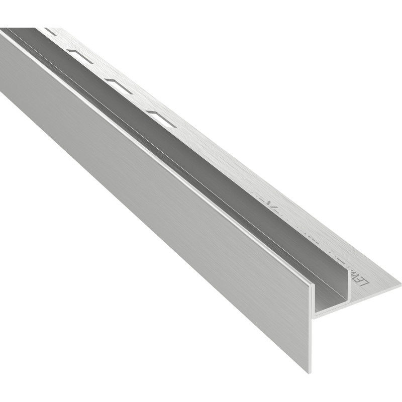 Mexen Line-B Abgussleiste für Glas 120 cm links, Inox - 181004120L
